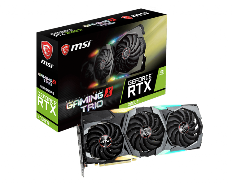 VGA MSI RTX 2080 TI GAMING X TRIO 11GB GDDR6 _919KT